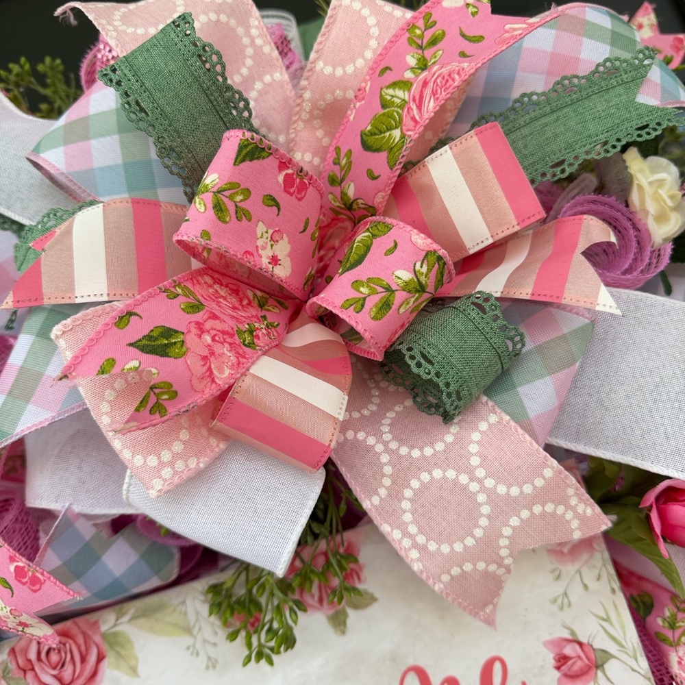 Welcome Spring Wreath 💐🌷 - Picture 5 of 6